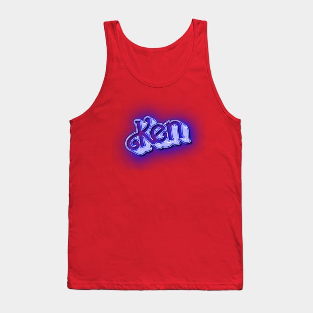 Ken Doll Neon Tank Top by ART by RAP